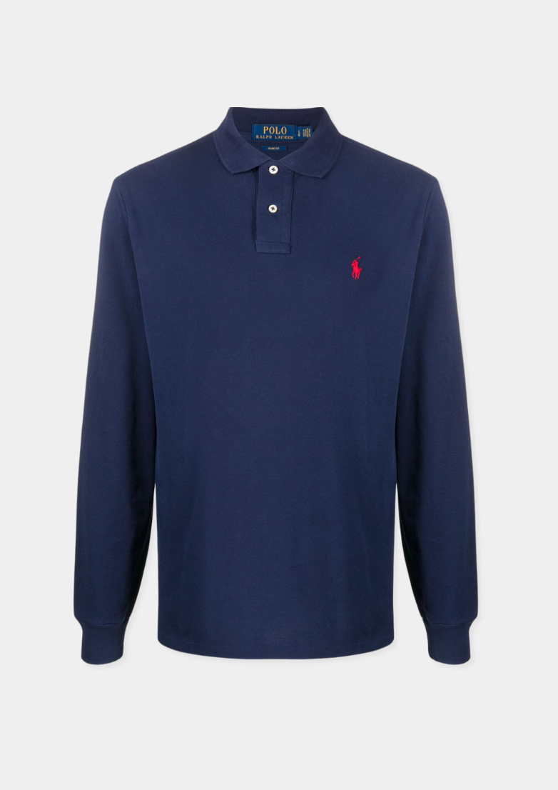 RALPH LAUREN - LONG SLEEVES POLOSHIRT