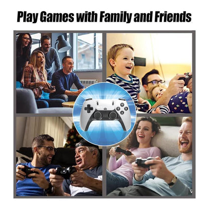 Tenlify - 2025 Newest Retro Game Console Stick with 4K HDMI Games Upgrade Dual 2.4G Wireless Two Controllers