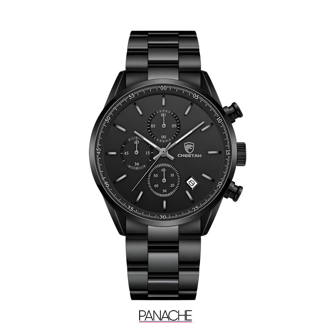 BLACK ELEGANCE WATCH – CHEETAH