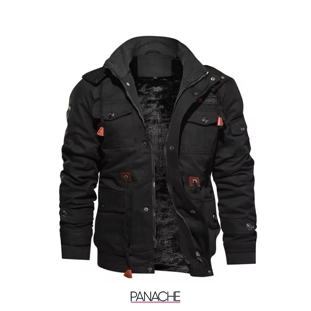 OFFRE DE NOËL - VESTE MILITAIRE EN COTON + MONTRE POEDAGAR 911