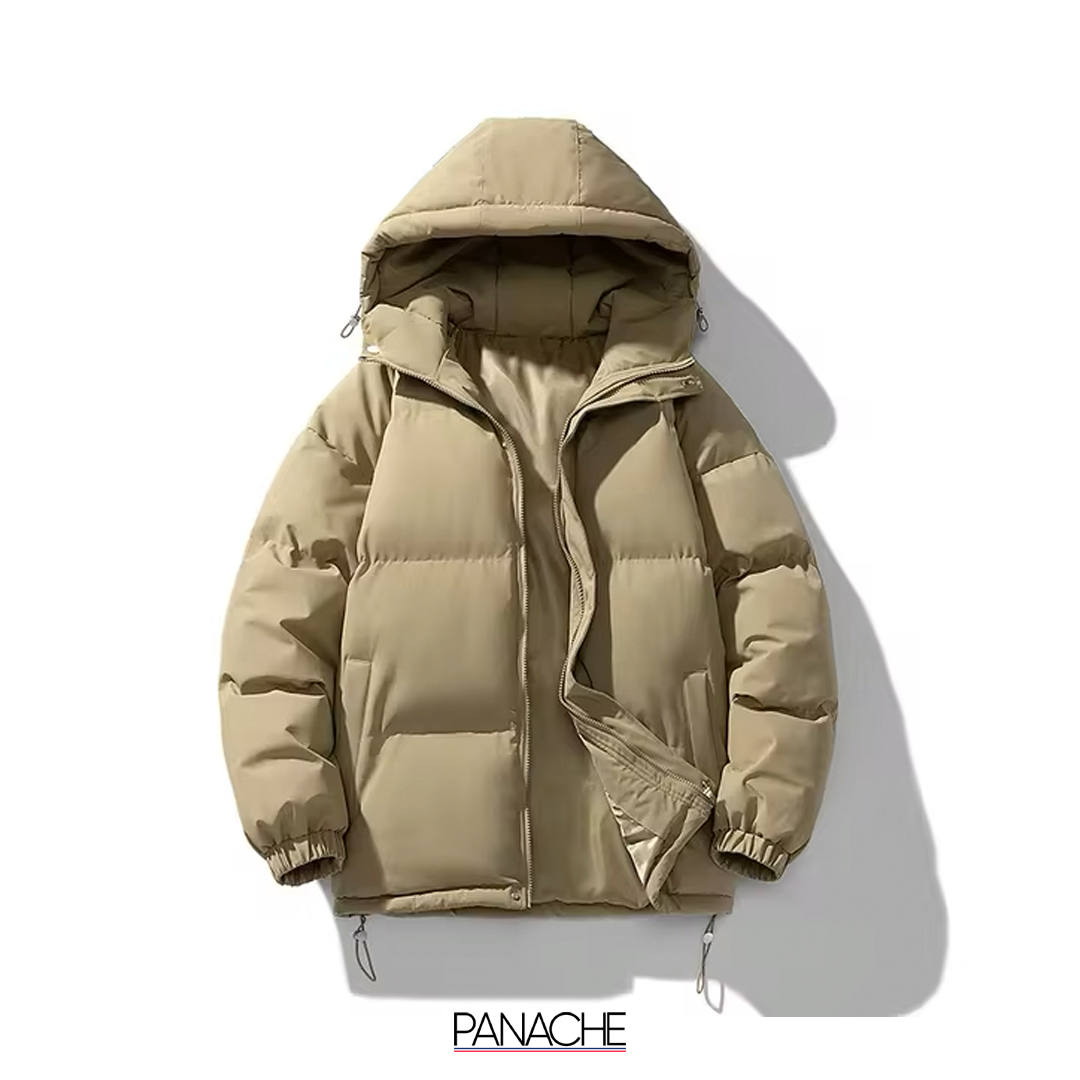 MEN'S HOODED DOWN JACKET