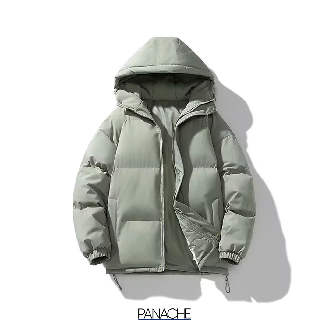 MEN'S HOODED DOWN JACKET